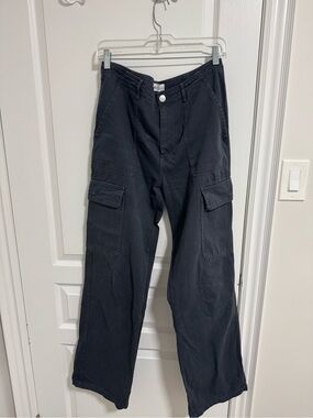 Woman’s Dark Grey Cargo Pants